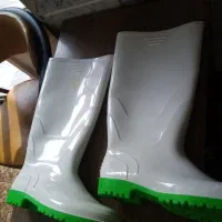 چکمه سفید سایز44نوی نو استفاده نشده