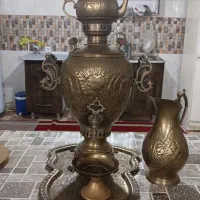 سرویس سماور ذغالی وچراغ نفتی