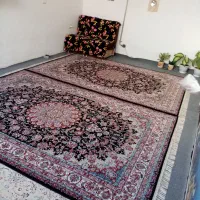 فرش عالی مشکی|فرش|پیرانشهر, |دیوار