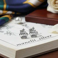 بیخ گوشی/گل گوش/مدالیوم/دستبند.نقره|جواهرات|رباط‌کریم, رباط‌کریم|دیوار