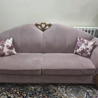 مبل شش نفره به همراه عسلی