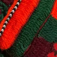 دوخت شیرگ و زرد کار سبزو