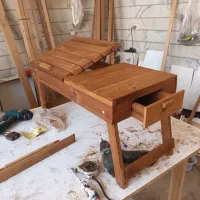 میز لب تاب تاشو|میز تحریر و کامپیوتر|لنجان, |دیوار