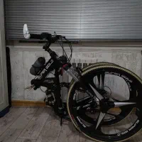 دوچرخه سوپر گلد تاشو ۲۴ دنده|دوچرخه، اسکیت، اسکوتر|کاشان, شهرک خاتم الانبیا (مسکن ملی کاشان)|دیوار