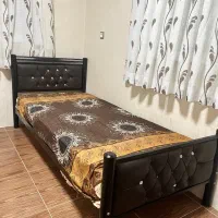 تختخواب تک‌نفره همراه تشک|تخت و سرویس خواب|رشت, کوی عرفان|دیوار