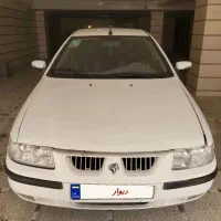 سمند LX سفید دوگانه کارخانه مدل 1388کارمندی