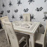 سرویس خواب همراه گنجه، میز نهار خوری ،کنسول|تخت و سرویس خواب|مشهد, شهرک لشکر (شهرک غرب)|دیوار
