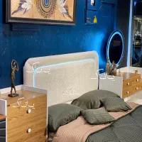 سرویس خواب دونفره مدل لنا تمام ام دی اف|تخت و سرویس خواب|تهران, شهرک ولیعصر جنوبی|دیوار