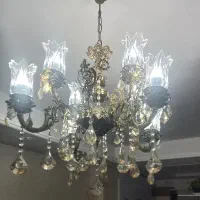لوستر برنز سالم|لوستر و چراغ آویز|کهریزک, |دیوار