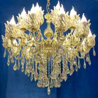 لوسترلیانا برنجی اصلی.10+14.شعله برنجی Mny light44