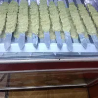 کباب کوبیده مرغی (زعفرانی)