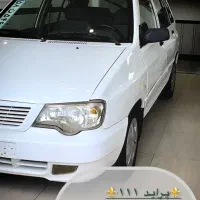 پراید ۱۱۱ مدل ۹۵ بی رنگ و ضربه