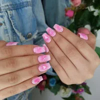 رفع اشکال ناخن لاین پودر سالنی