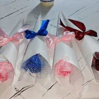 دسته گل مصنوعی/تولد/خواستگاری/پول آرایی/گل روبانی|گل مصنوعی|شیراز, فرگاز|دیوار