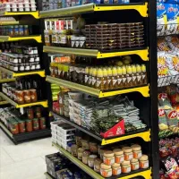 قفسه با زمینه ای سفید/قفسه هایپری|فروشگاه و مغازه|کرج, حصار|دیوار