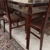 میز ناهارخوری ۱۰ نفره تمام چوب|میز و صندلی غذاخوری|تهران, مهران|دیوار