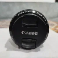 لنز فیکس ۵۰ میلیمتری کانن|دوربین عکاسی و فیلم‌برداری|رفسنجان, |دیوار