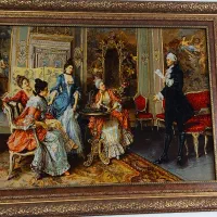 تابلو فرش دستباف شفق تبریز|تابلو فرش|اصفهان, بهارستان|دیوار