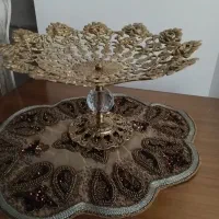 میوه خوری وشیرینی خوری برنز|صنایع دستی و سایر لوازم تزئینی|تهران, سعیدآباد|دیوار