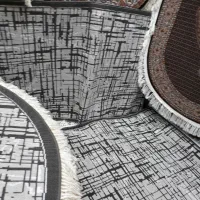 فرش آشپزخانه گلیم طوسی سبک وزن ۱×۱/۵ و دایره|فرش|تبریز, |دیوار