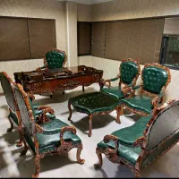 عصایی مبلمان مارال میز اداری طلایی مدیریت|مبلمان اداری|تهران, آبشار|دیوار