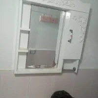 سنگ دسشویی با اینه ام دی اف|لوازم سرویس بهداشتی|نسیم‌شهر, |دیوار