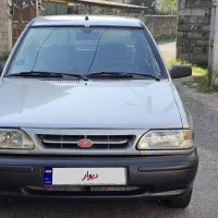 فروش پراید سالم و کم کارکرد کاملا بی رنگ در تنکابن