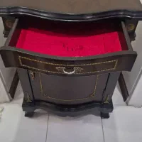 آینه و کنسول چوبی کارکرده|بوفه، ویترین، کنسول|تهران, ائمه اطهار|دیوار