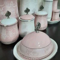 پاسماوری سفید و صورتی|ظروف نگهدارنده، پلاستیکی، یکبارمصرف|مشهد, الهیه|دیوار