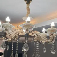 لوستر سنگی لوکس|لوستر و چراغ آویز|مشهد, رضاشهر|دیوار