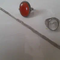 انگشتر عقیق ودر نجف|جواهرات|تهران, دهکده المپیک|دیوار