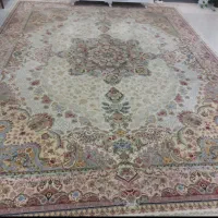 فرش۱۲متری ابریشم ۱۲۰۰شانه کاملاسالم‌درحدنو