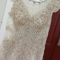 لباس مجلسی سنگ دوزی شده