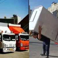 کارگر اسباب کشی همراه باکامیون (امیران بارساوه)