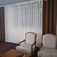 انواع پرده مدرن و پانچی و زبرا و مینیمال درب منزل