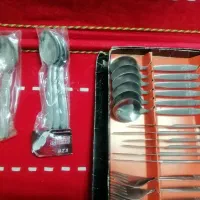 قاشق و چنگال با جعبه|ظروف سرو و پذیرایی|مشهد, شهرک لشکر (شهرک غرب)|دیوار