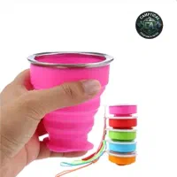 لیوان اربعین سیلیکونی تاشو،کم‌جا،سبک و همراه