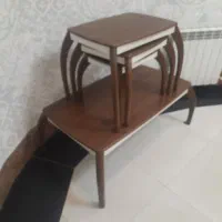یک عدد میز جلو مبلی و سه عدد گل میز|مبلمان خانگی و میز عسلی|فسا, |دیوار