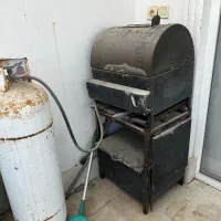 باربیکو گازی همراه کپسول ۲۵ ک و رگلاتور فشار قوی