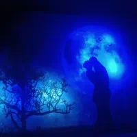 تابلو چراغ دار زیبا