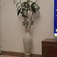 گلدون با3شاخه بامبو