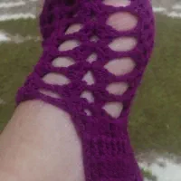 فروش کفشهای رو فرشی  بافتنی زنانه و دخترانه دستباف