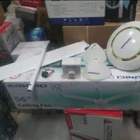 پنکه سقفی موتور بزرگ طرح لوستر نو آکبند|پنکه و تصفیهکنندهٔ هوا|اصفهان, حسینآباد|دیوار