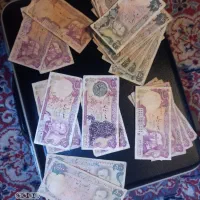 اسکناس قدیمی ساعت منبت کاری وفن