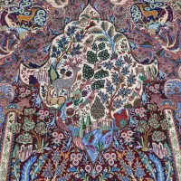 جفت 12متری طرح منظره نقشه خاصبا درود|فرش|کاشمر, |دیوار