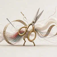 خیاطی رقص قیچی