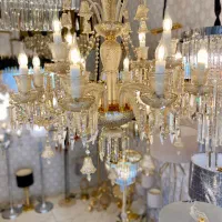 طراحی وتولید لوستر کریستالی / پارس آباد|لوستر و چراغ آویز|پارسآباد, |دیوار