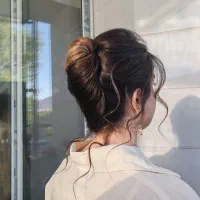 نیازمند مدل شینیون و کوتاهی مو