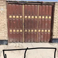 درب حیاطی فلزی