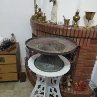 منقل مسی قدیمی|کلکسیون و سرگرمی|رشت, سعدی (تختی)|دیوار